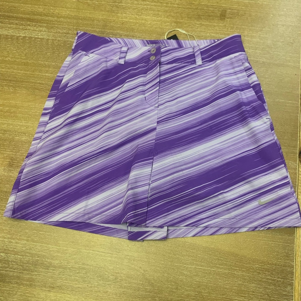 Nike Women's Purple Golf Skort - Picture 4 of 12